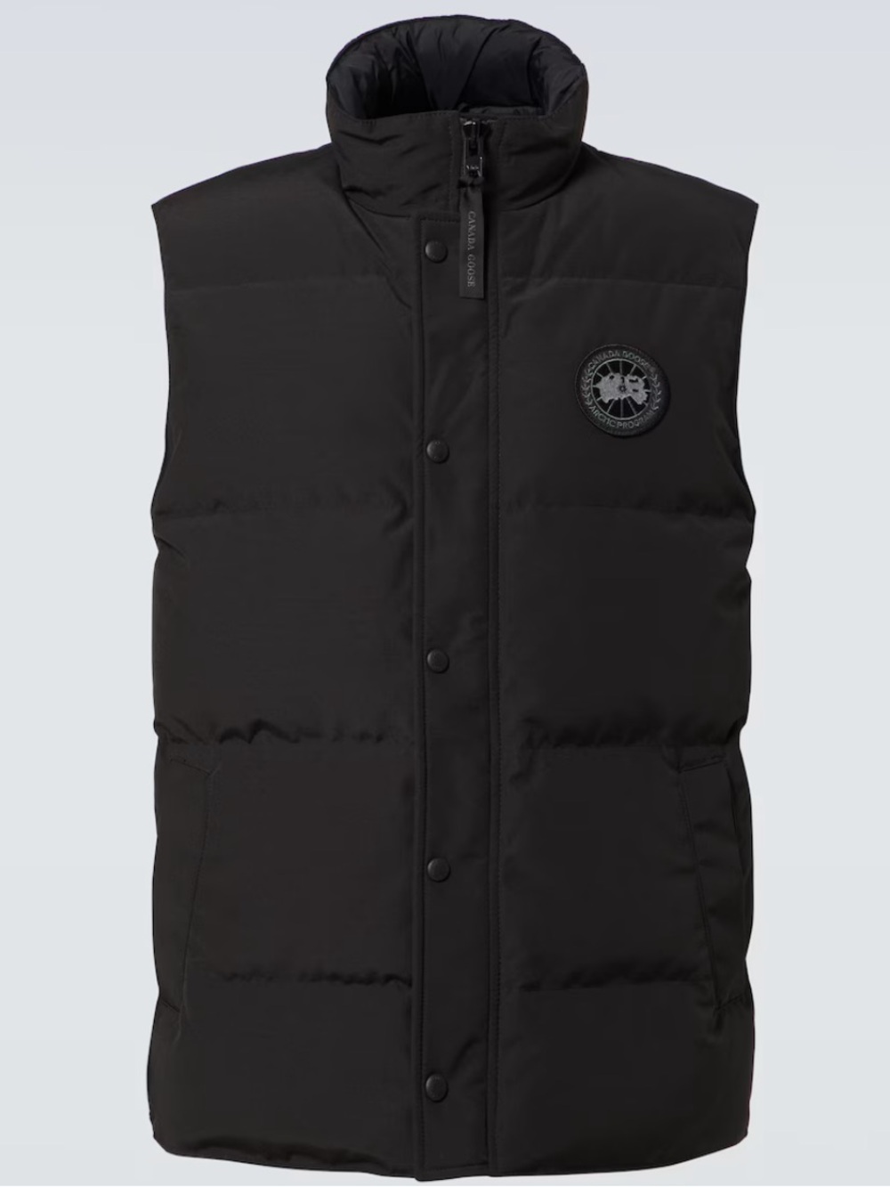 Canada Goose Garson Vest Black on Black Logo NWT 2XL